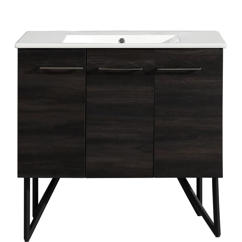 Swiss Madison Annecy 36 in. Single, 2Door, 1 Drawer Bathroom Vanity in