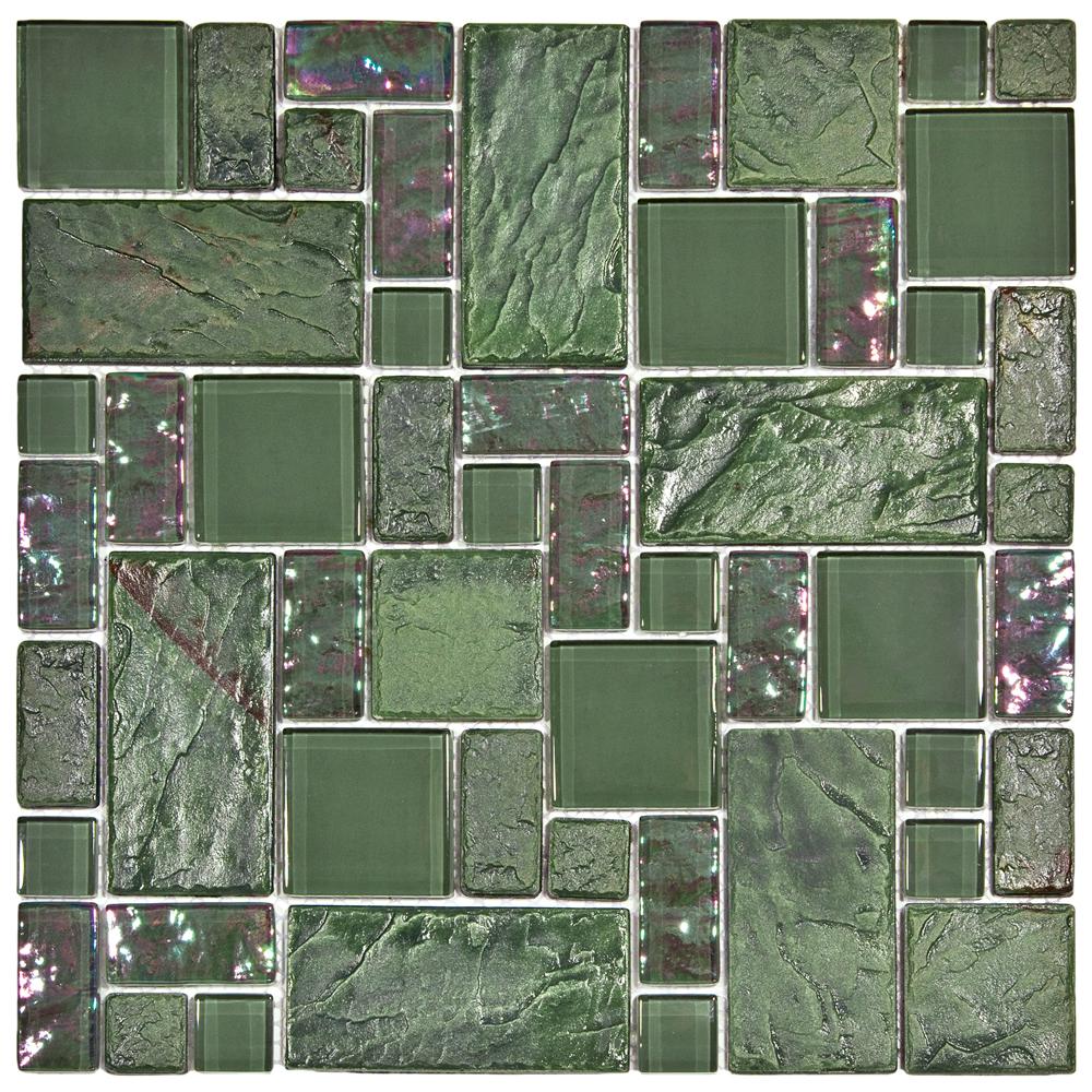 Merola Tile Garden Versailles Ivy 113/4 in. x 113/4 in. x 8 mm