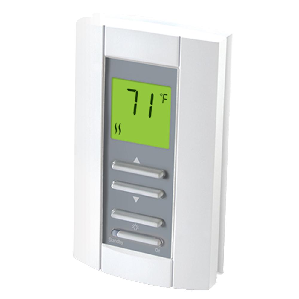 Cadet DoublePole Electric BaseboardMount Mechanical Thermostat in