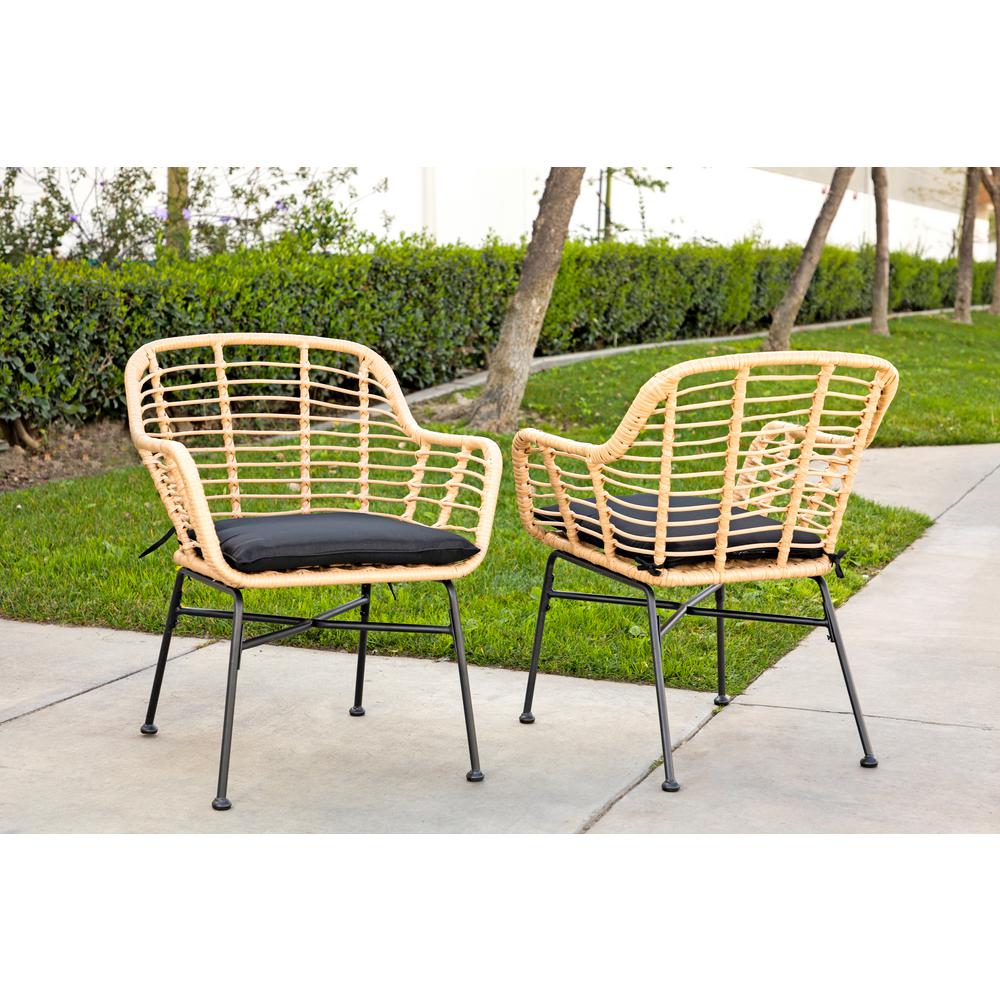 Tropical Patio Chairs Patio Furniture The Home Depot