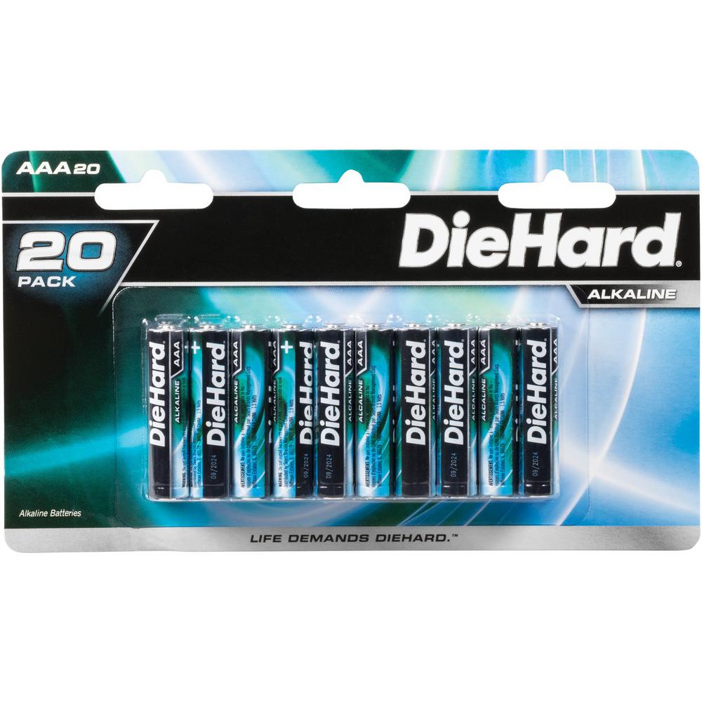 UPC 035355411263 product image for DieHard 1.5-Volt AAA Alkaline Batteries (20-Pack) | upcitemdb.com