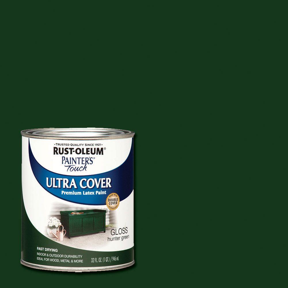 Rust Oleum Stops Rust 1 Qt Vermont Green Door Paint 2 Pack