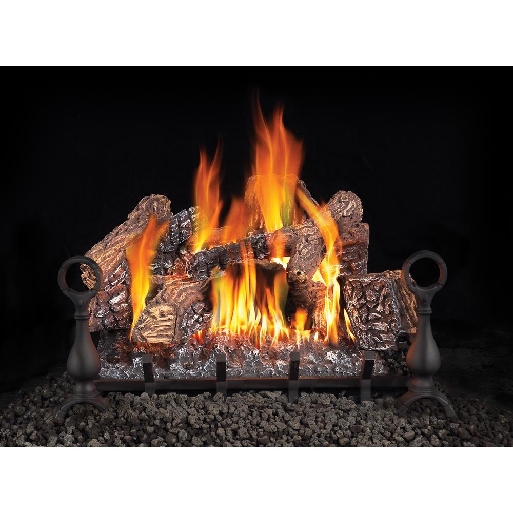 Napoleon 24 In Vented Natural Gas Log Set With Electronic