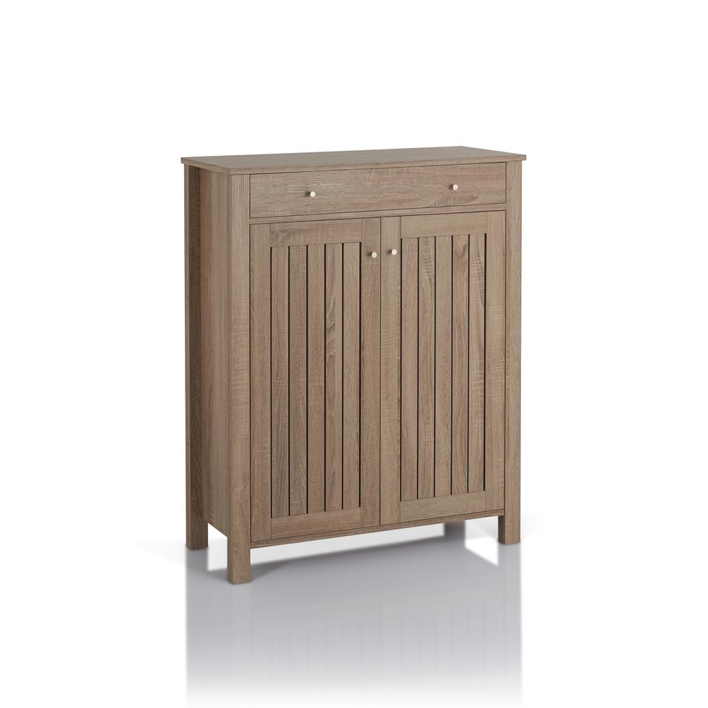 Furniture Of America Ellis Distressed Taupe Shoe Cabinet With 1 Furniture Of America Ellis Distressed Taupe Shoe Cabinet With 1 Drawer Idi 151144 The Home Depot