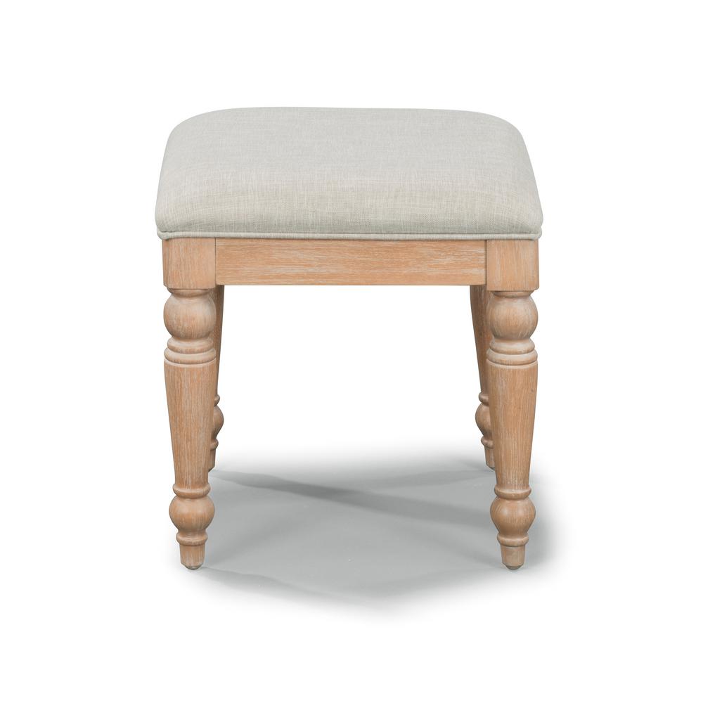 Vanity Benches The Home Depot Cambridge White Washed Maple Vanity Bench