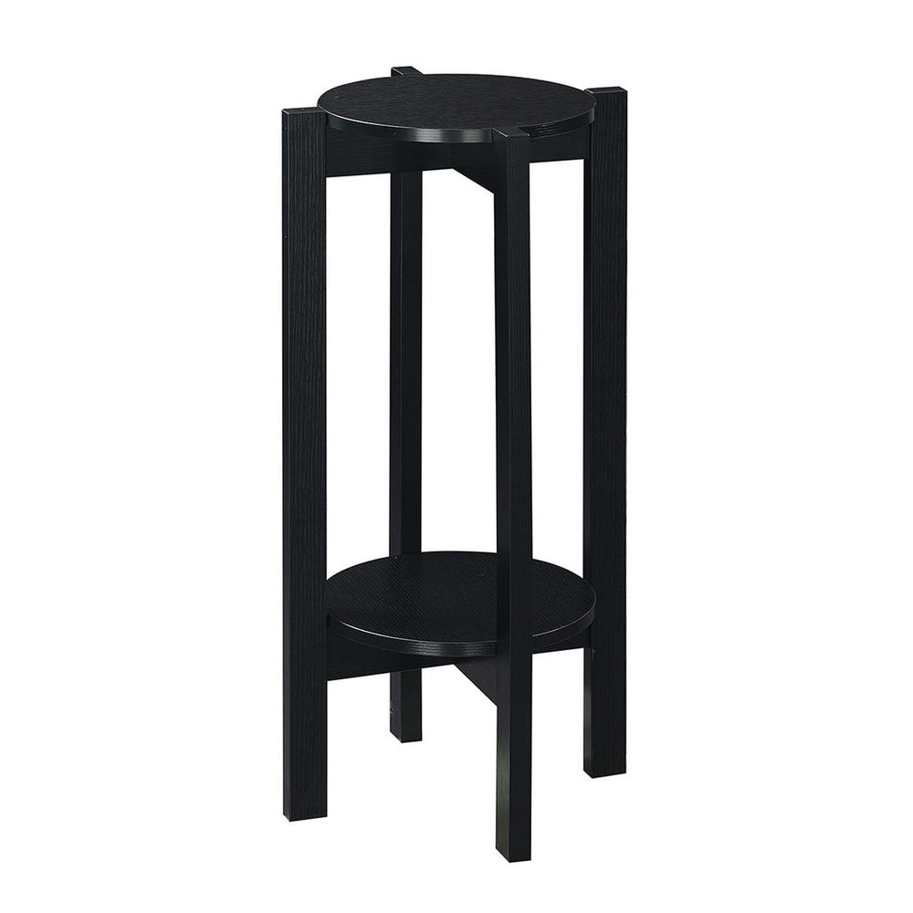 Convenience Concepts Newport Black Deluxe Plant Stand