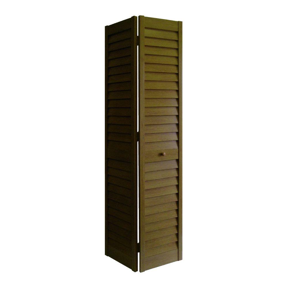 Home Fashion Technologies 32 in. x 80 in. 3 in. Louver/Louver Walnut ... Home Fashion Technologies 32 in. x 80 in. 3 in. Louver/Louver Walnut ...