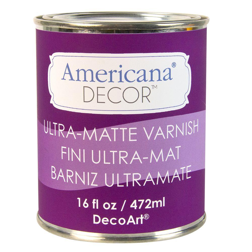 DecoArt Americana Decor 16 oz. Ultra Matte VarnishADM0483 The Home