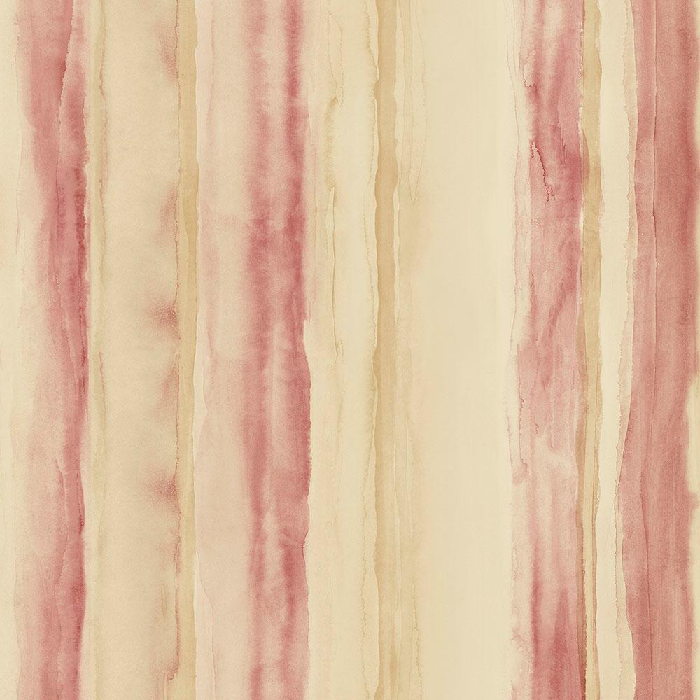 Norwall Red and Cream Beach Stripe WallpaperPA34205 The Home Depot