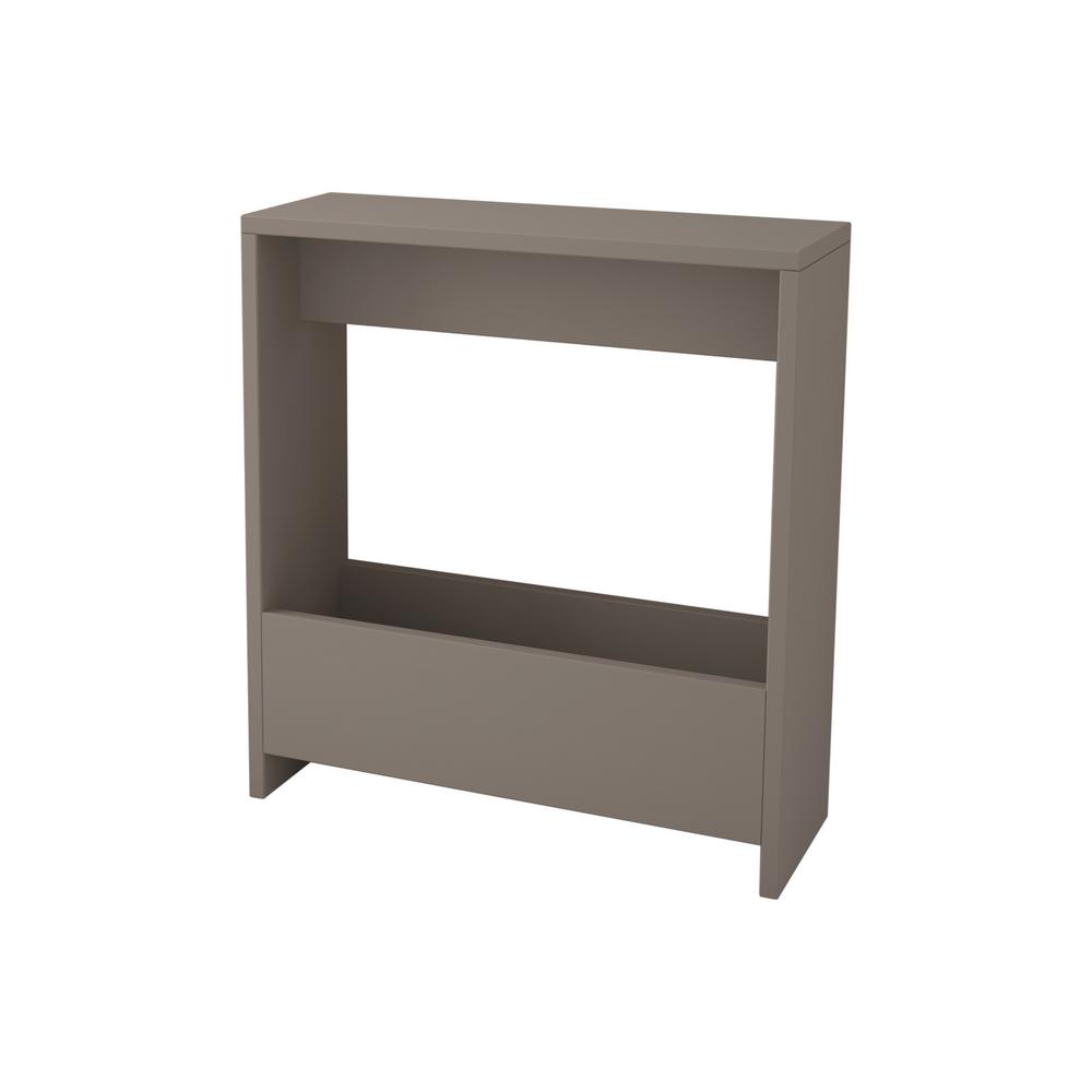 Selma Light Mocha Modern Side Table