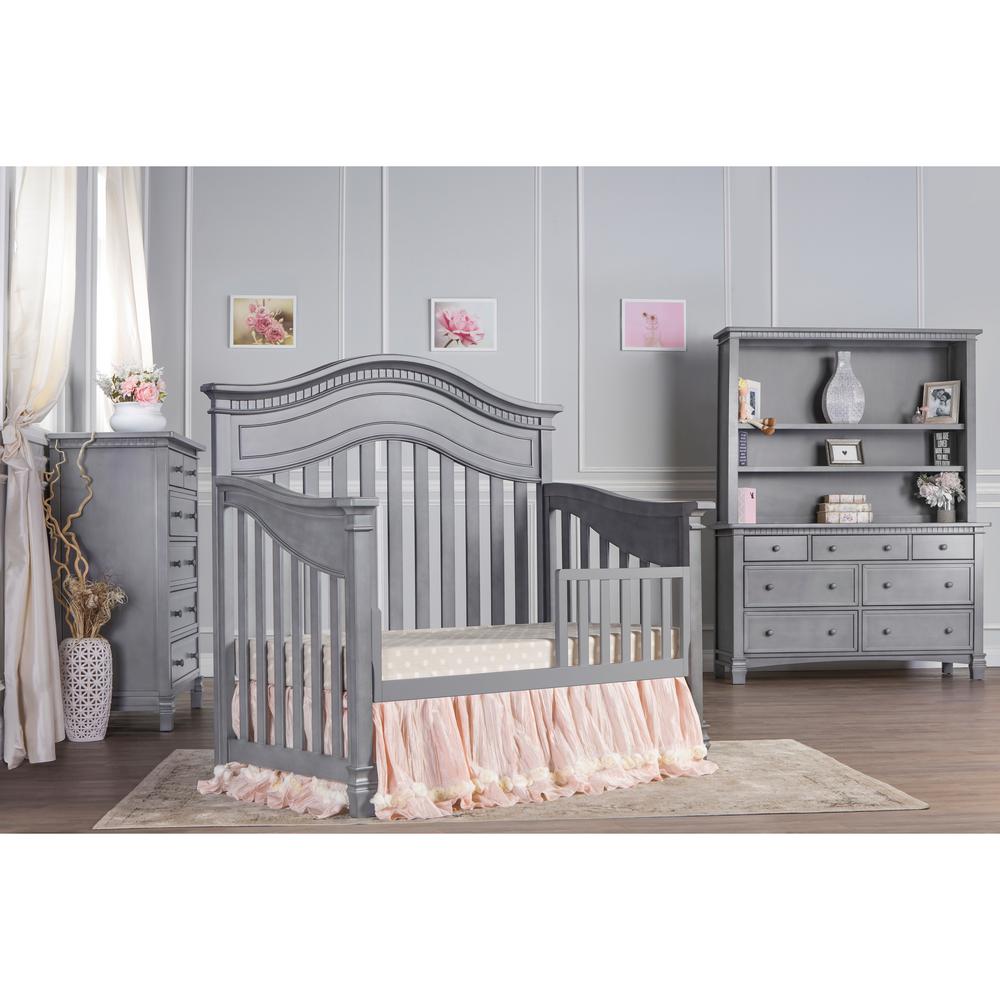 evolur santa fe toddler rail storm grey