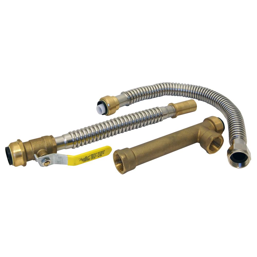 American Granby 1" X 11" Stainless Steel Tank Tee Kit With Union - Includes Square D 40/60 Pressure Switch, Gauge, & Hose Bibb