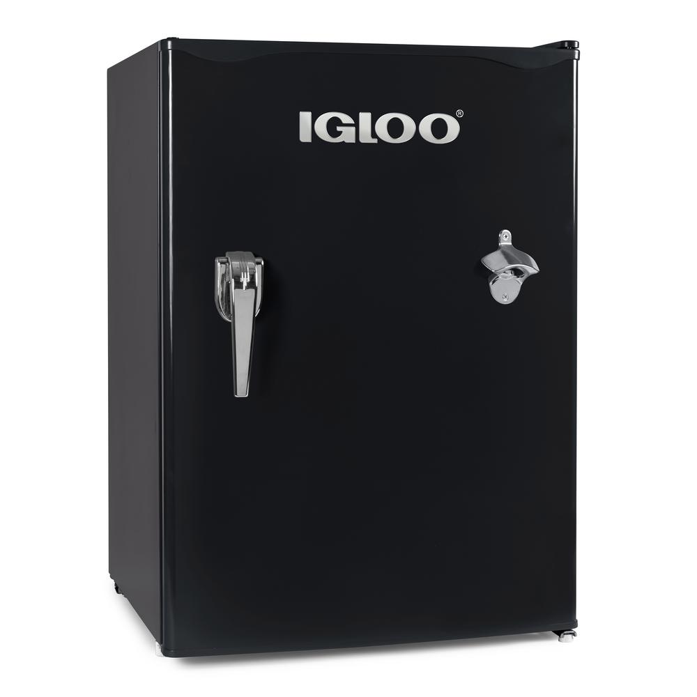 UPC 082677730053 product image for IGLOO 2.6 cu. ft. Classic Mini Refrigerator Freezer with Chrome Handle and Bottl | upcitemdb.com