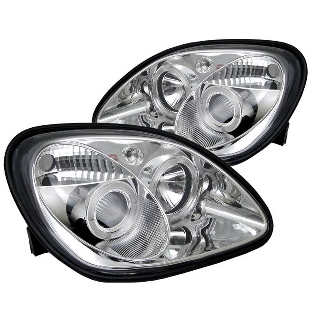 Spyder Auto Mercedes Benz Slk 98-04 1pc Projector Headlights - Halogen 