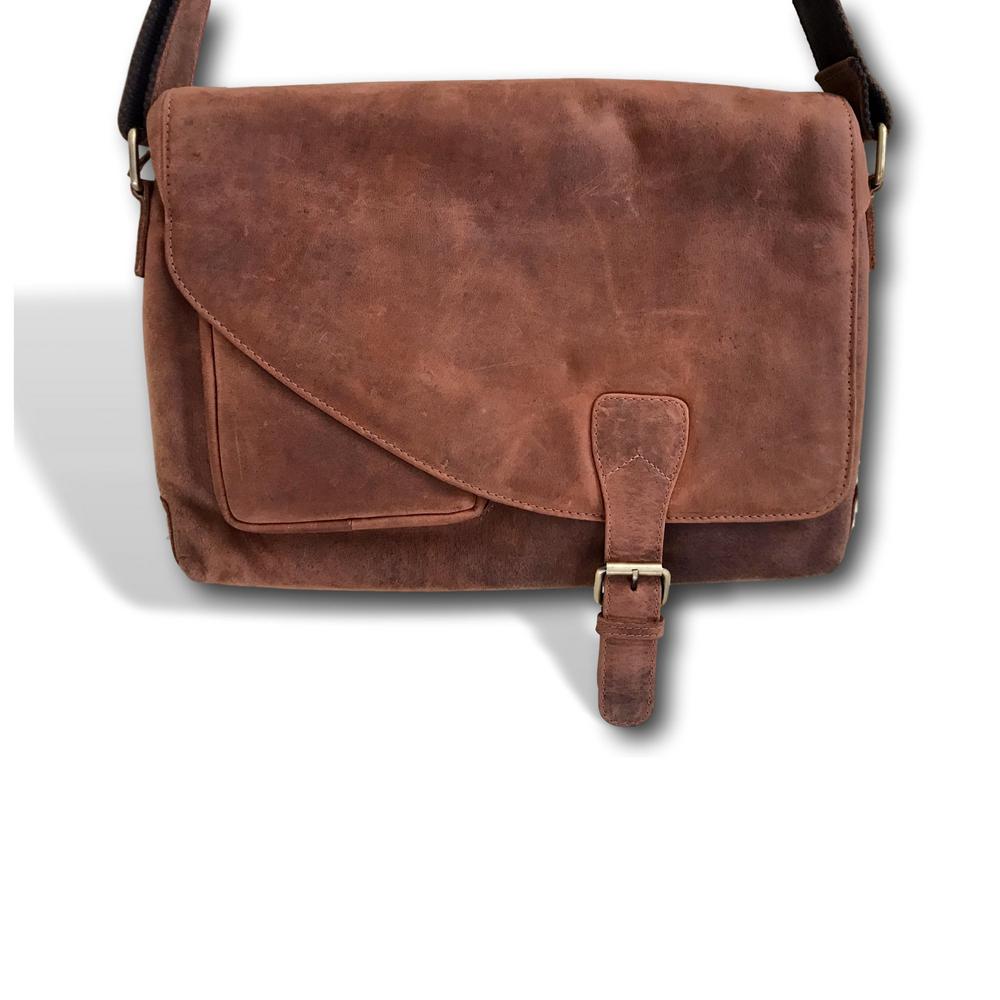 soft leather messenger bag