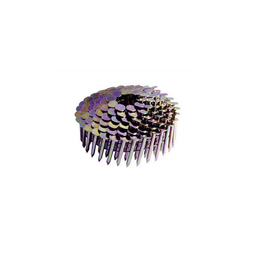 GripRite 13/4 in. x 0.120 ElectroGalvanized Coil Roofing Nails