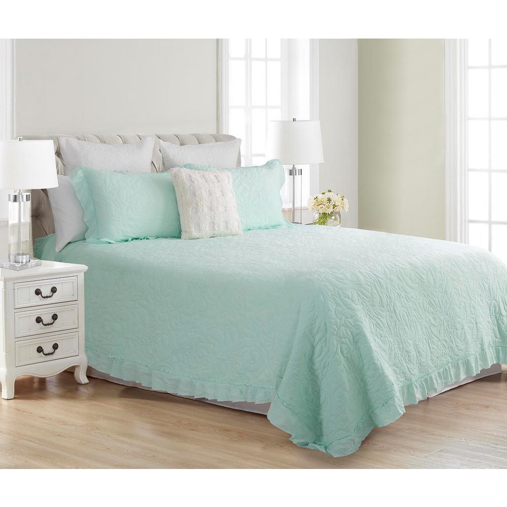 Rosie Aqua Full Queen Quilt Set - Aqua Bedding Sets Queen Rosie Aqua Full Queen Quilt Set - Aqua Bedding Sets Queen