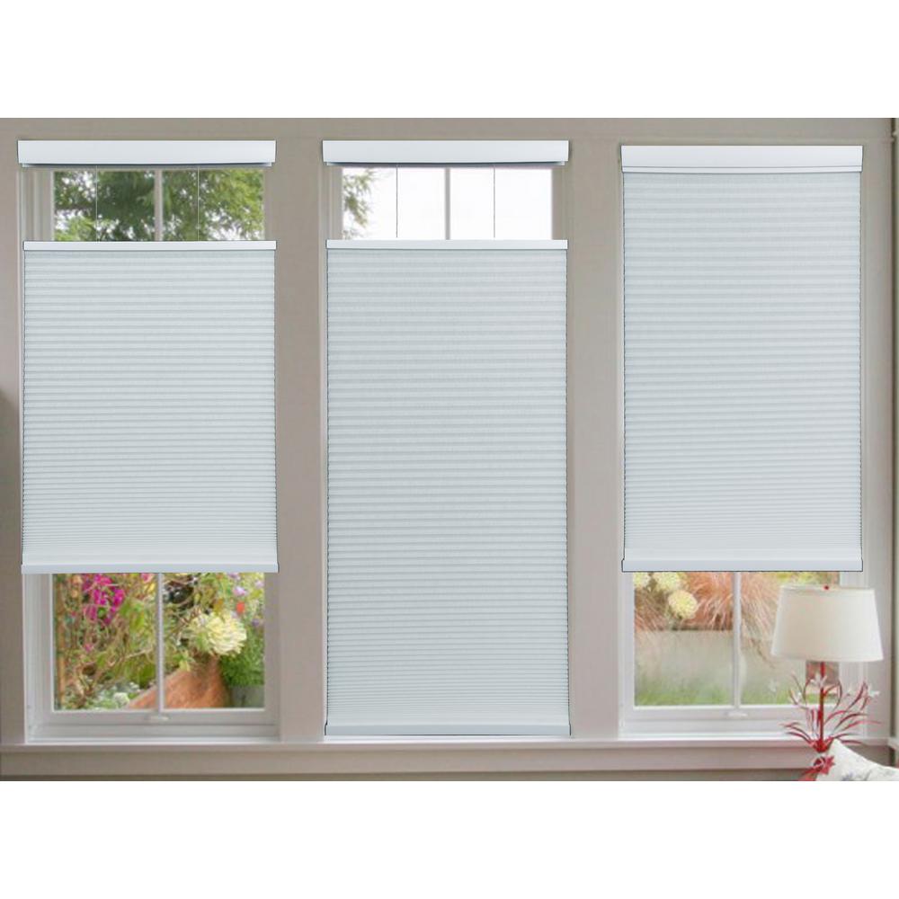 Perfect Lift Window Treatment Cut To Width White Cordless Light
