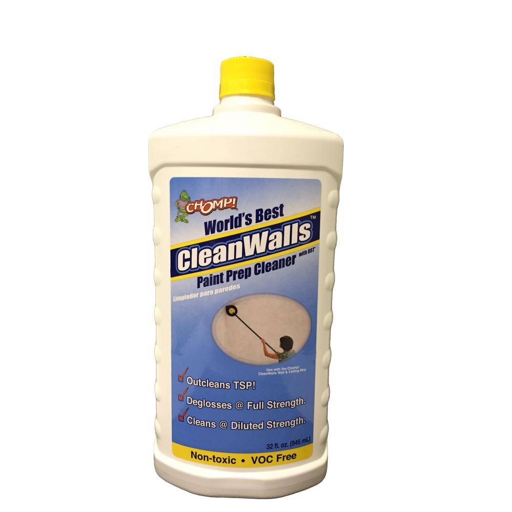 Chomp 32 oz. CleanWalls Degreaser Deglosser530701 The Home Depot