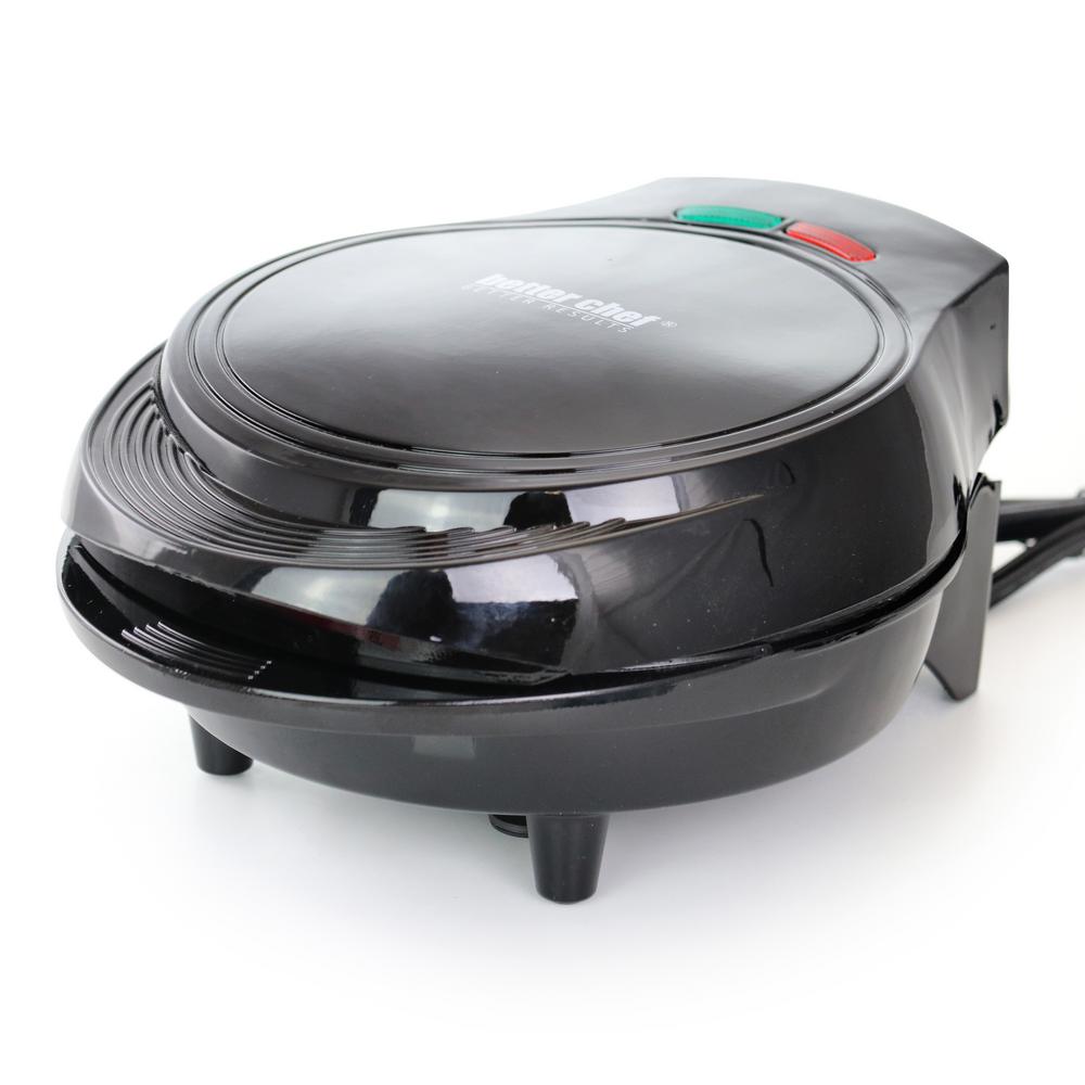 Better Chef 4Egg Electric Double Black Omelet Maker Electric Skillet
