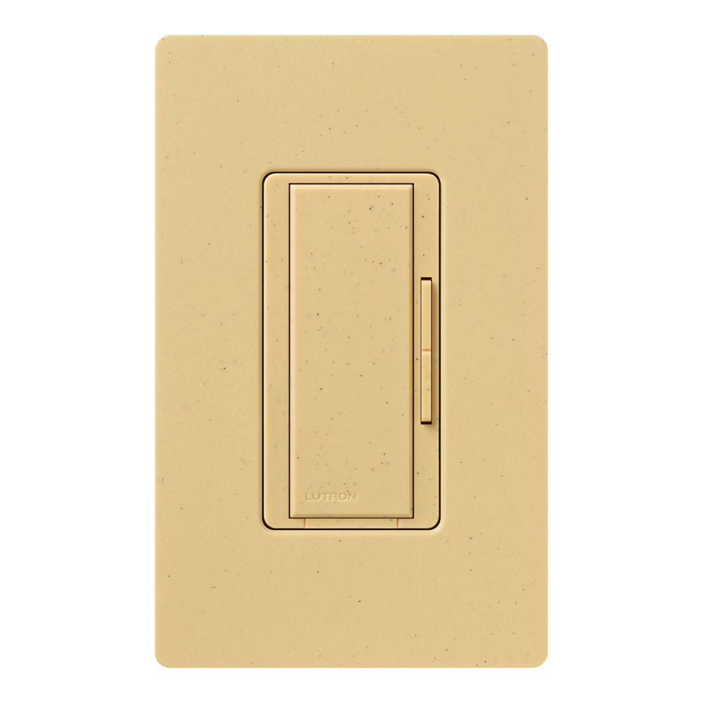 Lutron Maestro 600-Watt Multi-Location Accessory Dimmer - Goldstone