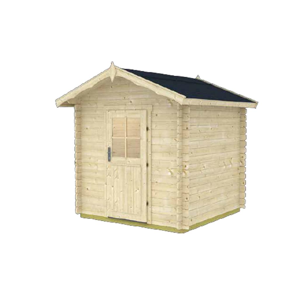 Ez Log Structures Betty 6 Ft X 6 Ft Log Building Betty The