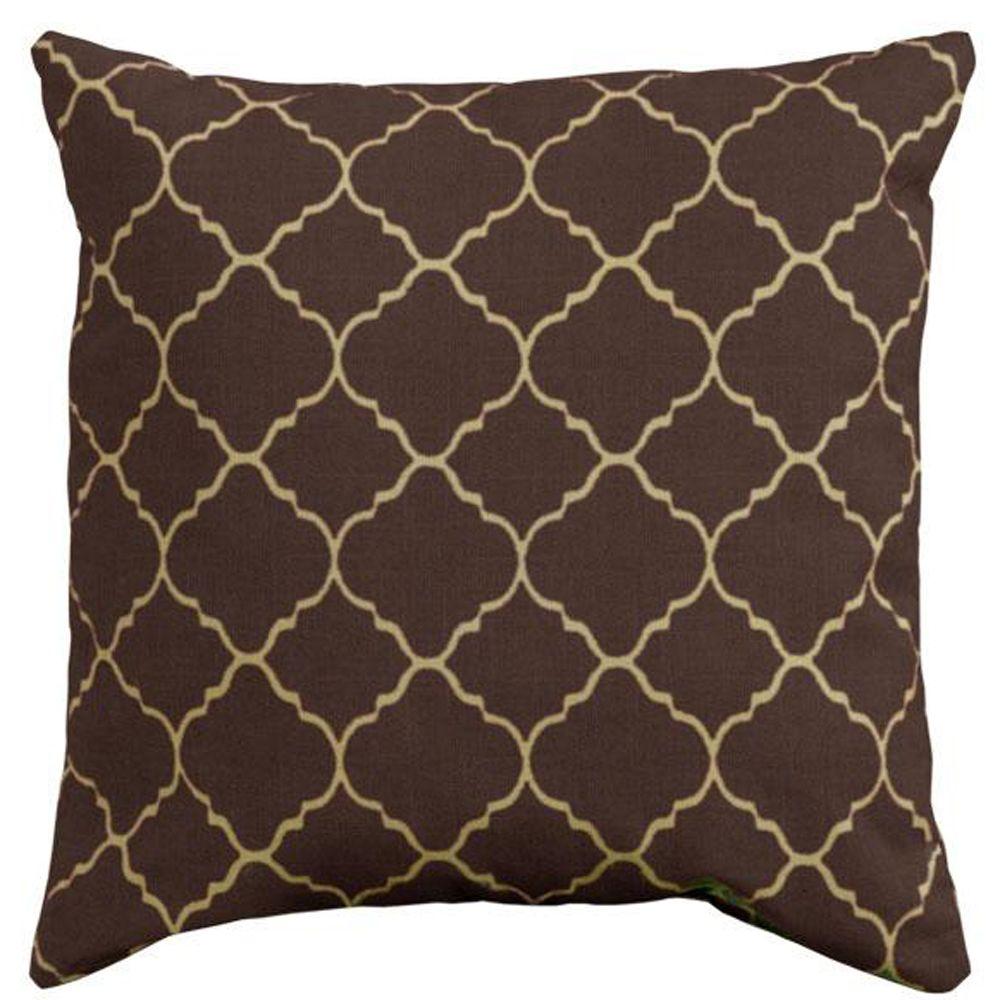 Home Decorators Pillows | home decorators collection pisa brown square outdoor throw Home Decorators Pillows | home decorators collection pisa brown square outdoor throw