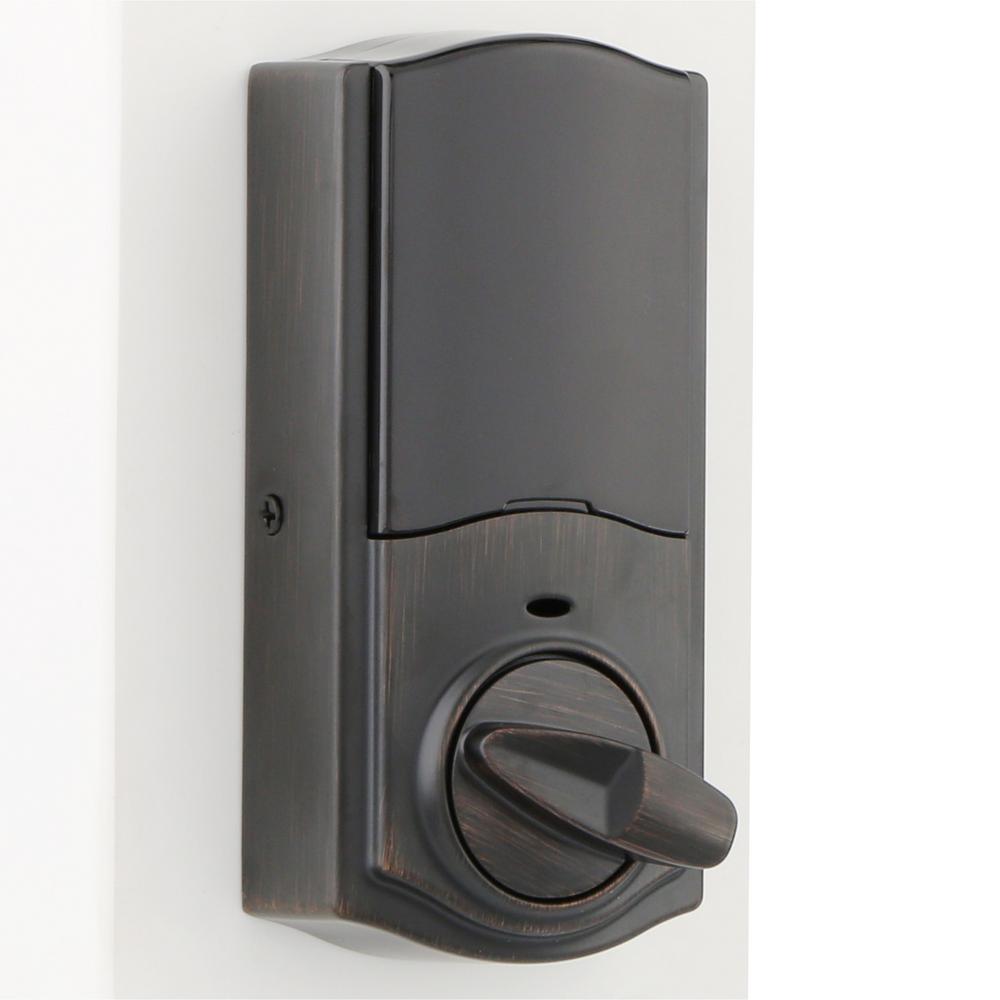 Kwikset Kevo 2nd Gen Venetian Bronze Single Cylinder Touch To Open