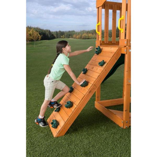 creative cedar designs timber valley wooden playset