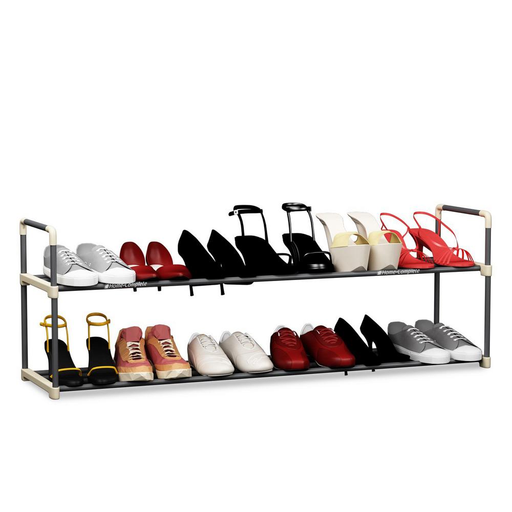 12 pair shoe rack