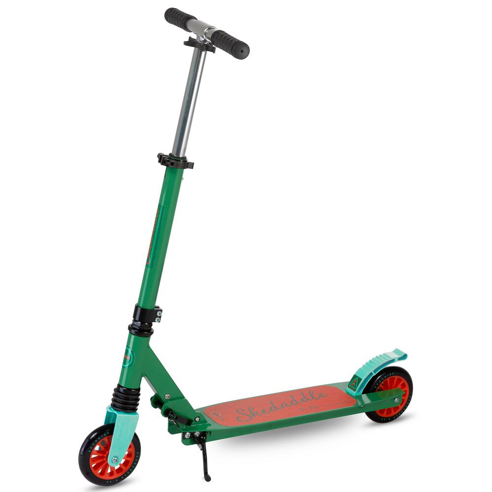 Scooride Skedaddle S-30 Premium Folding Kids Kick Scooter in Green by Scooride