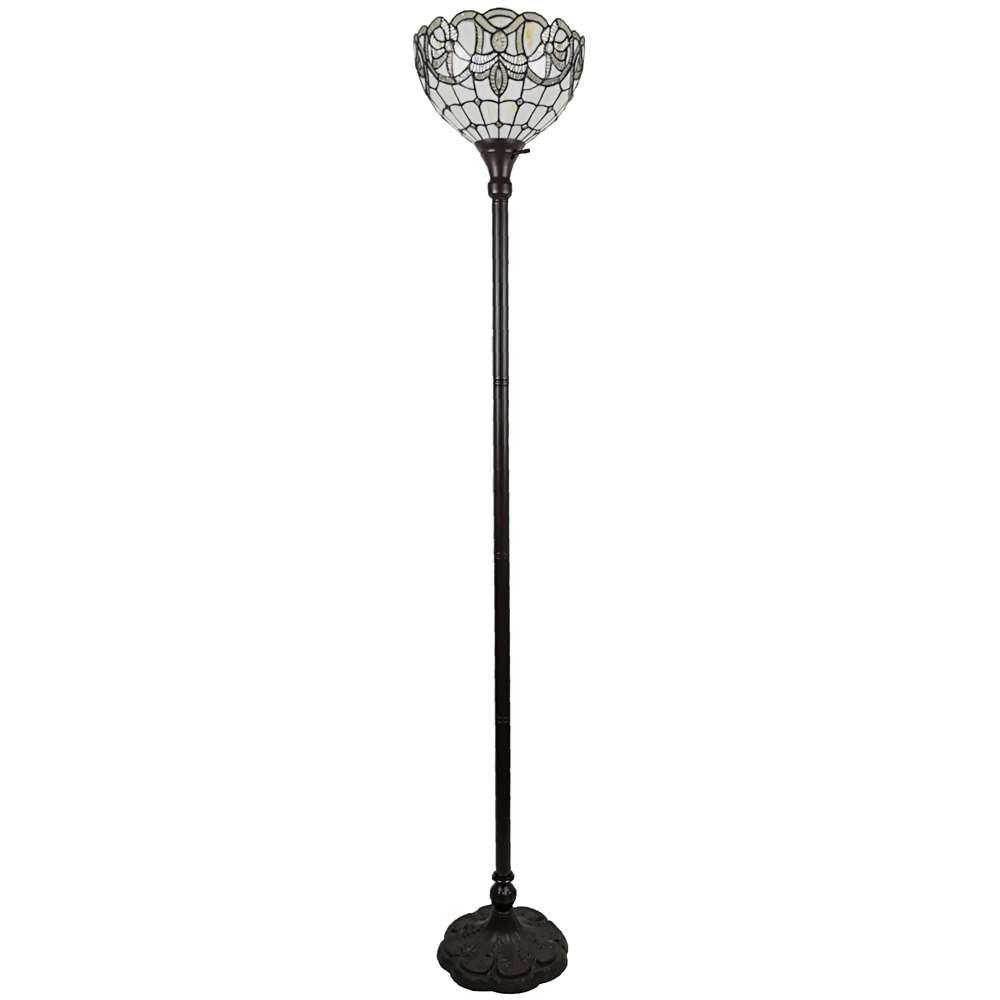 tiffany style uplighter floor lamps