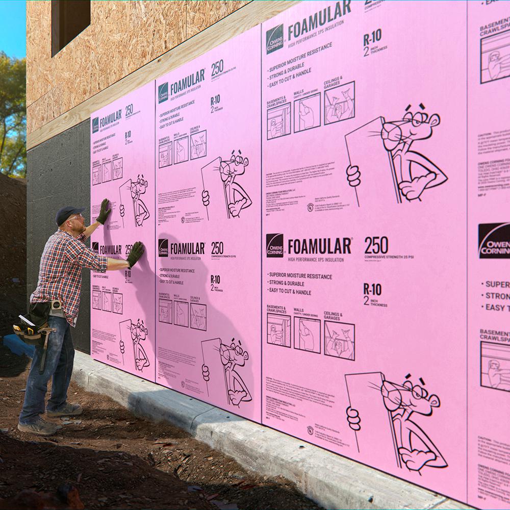 Owens Corning Foamular 250 2 In X 48 In X 8 Ft R 10 Scored Squared Edge Insulation Sheathing 52dd The Home Depot