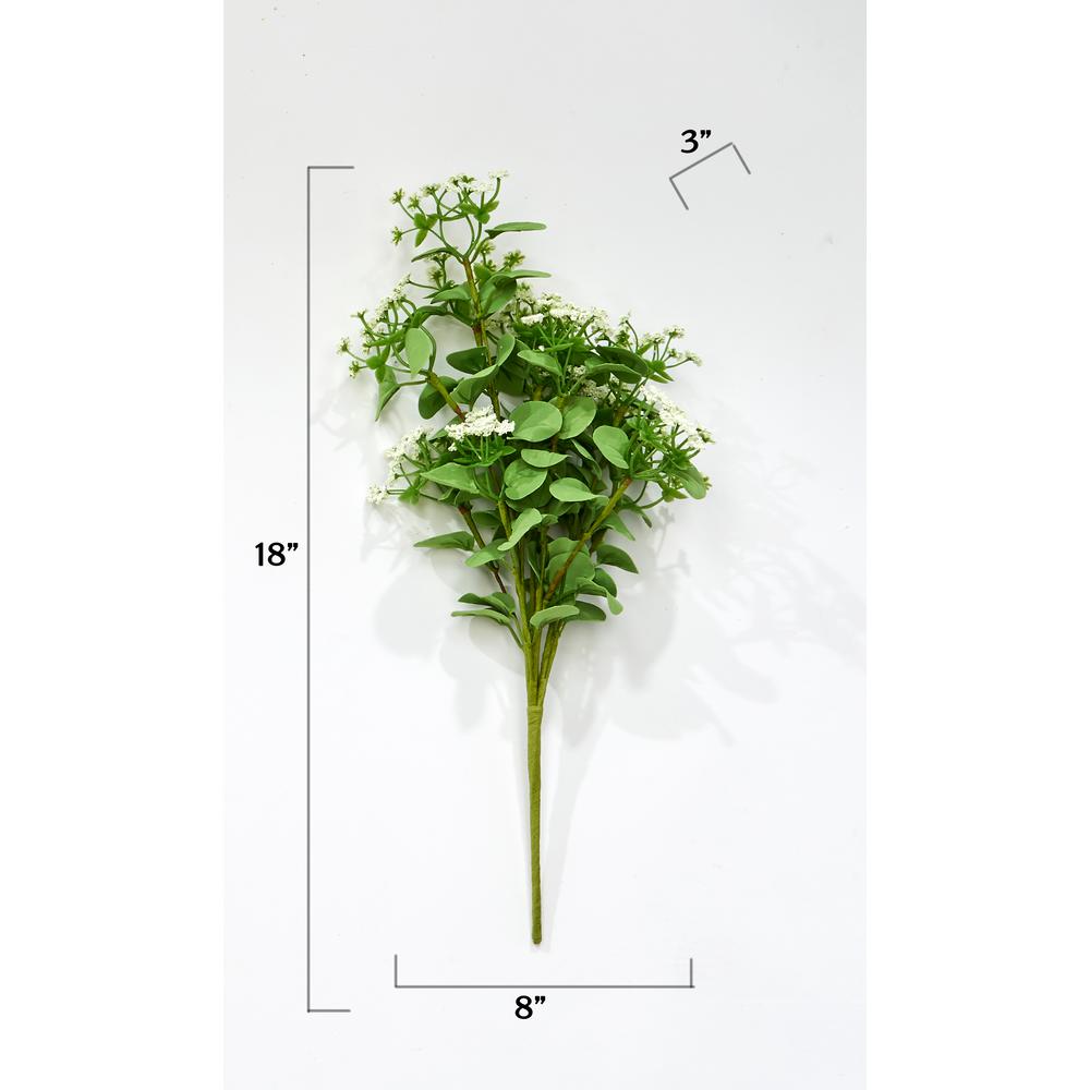18 In White Queen Anne S Lace Wildflower Bush 3339wh The Home Depot