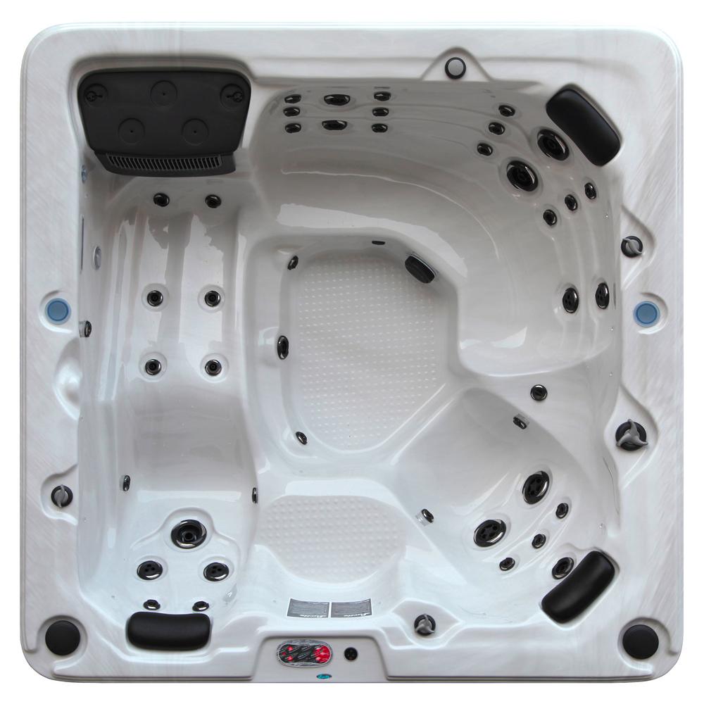 Home and Garden Spas Home and Garden 6 Person 71 Jet Spa with ...