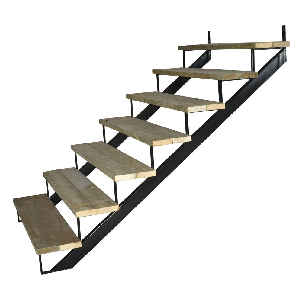 Steel stair stringer kit
