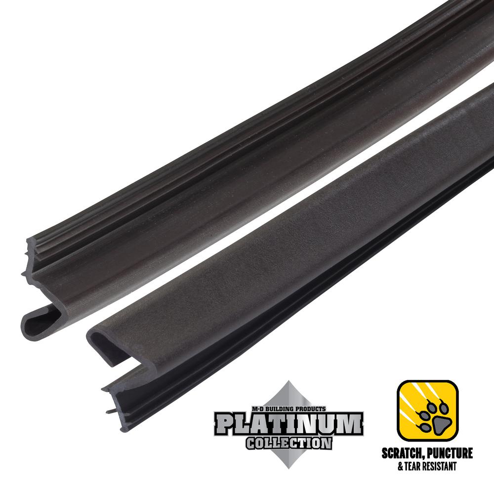84 In Platinum Brown Collection Door Weatherstrip Replacement