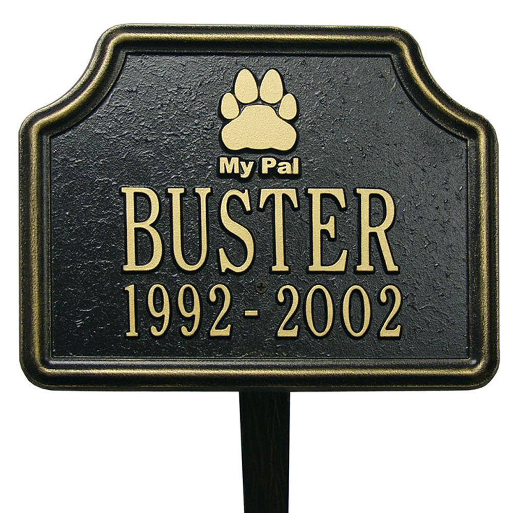 dog memorial signs