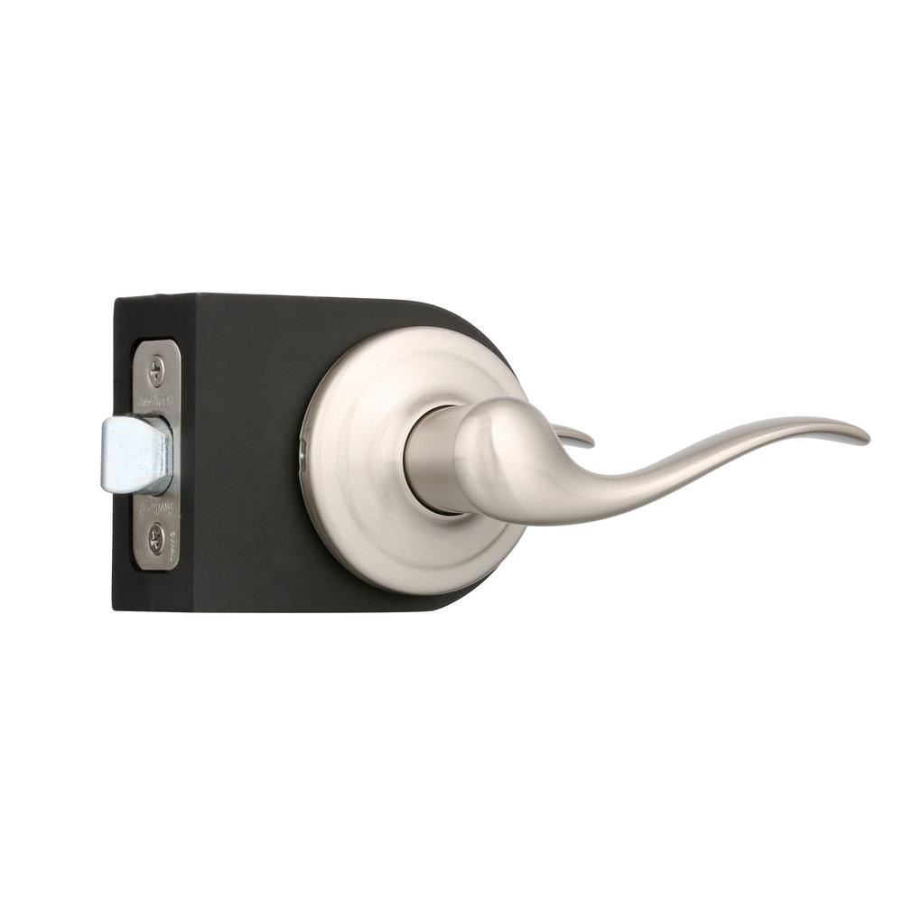 KWIKSET Tustin Satin Nickel Passage Hall/Closet Door Lever Complete