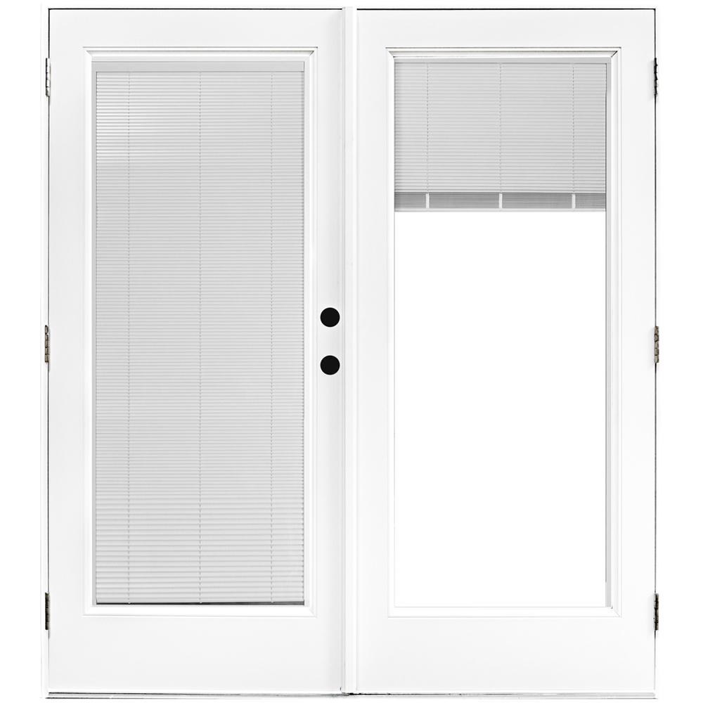 Fiberglass French Patio Doors With Blinds Glass Door Ideas