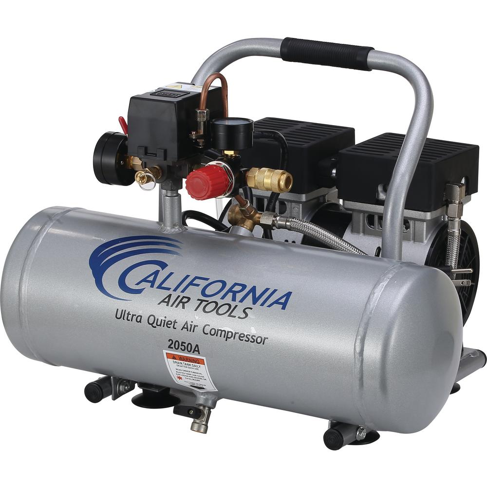 California Air Tools 2.0 Gal. 1/2 HP Ultra Quiet and Oil-Free Aluminum Tank Air... by California Air Tools