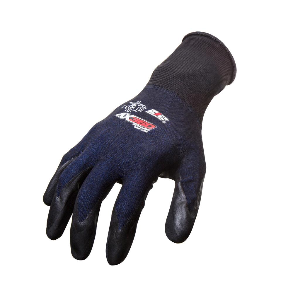 212 Performance Gloves XX-Large Grip Lite Nitrile-Dipped