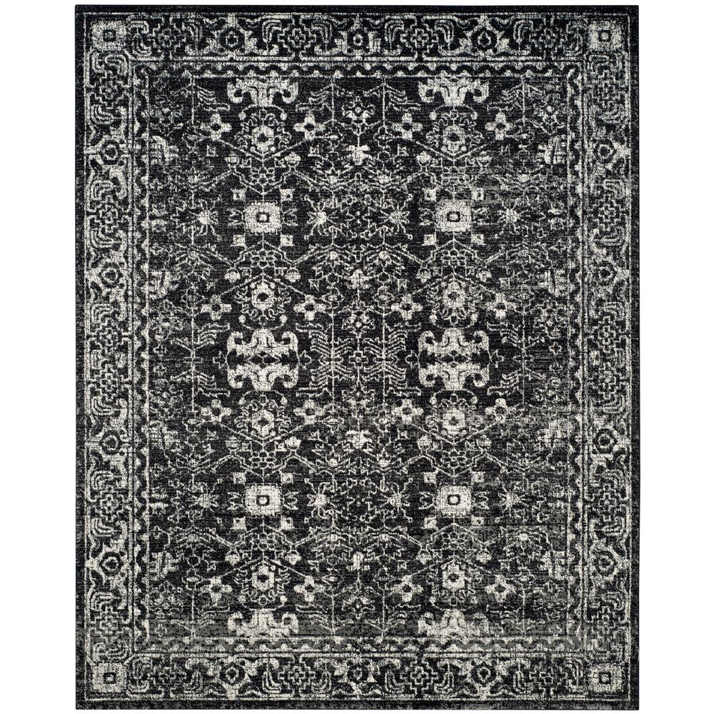 Safavieh Evoke Charcoal/Ivory 8 ft. x 10 ft. Area RugEVK270K8 The
