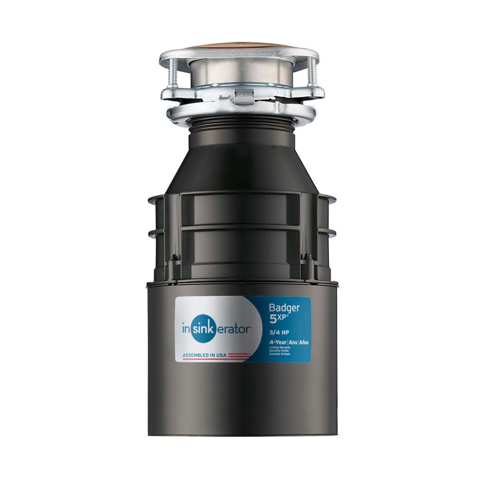 InSinkErator Badger 5XP 3/4 HP Continuous Feed Disposer-Badger 5XP