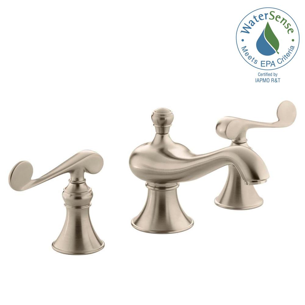 Kohler Revival 8 In Widespread 2 Handle Low Arc Water Saving
