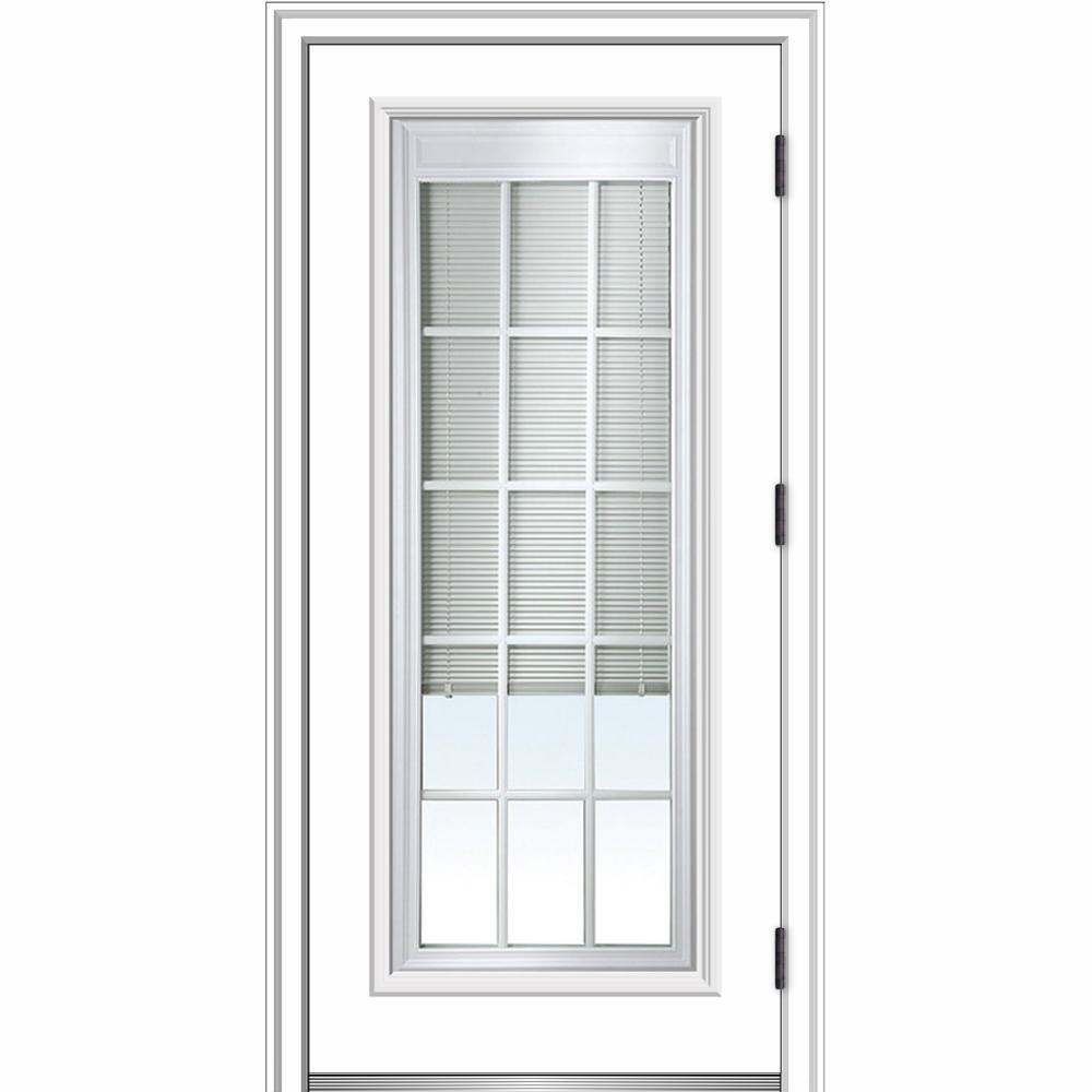 Prehung outswing exterior door