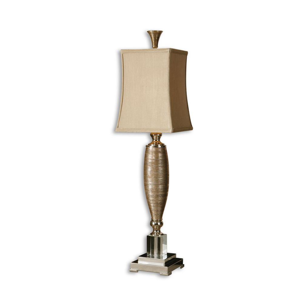 Brown Tan Touch Sensor Table Lamps The Home Depot Metallic Gold Buffet Lamp