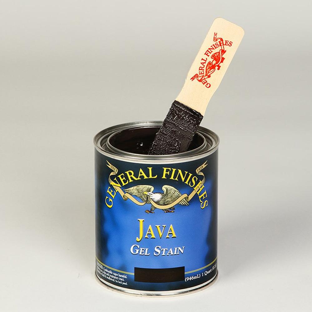 General Finishes 1 Qt Java Oil Based Interior Wood Gel Stain Gf Jq General Finishes 1 Qt Java Oil Based Interior Wood Gel Stain