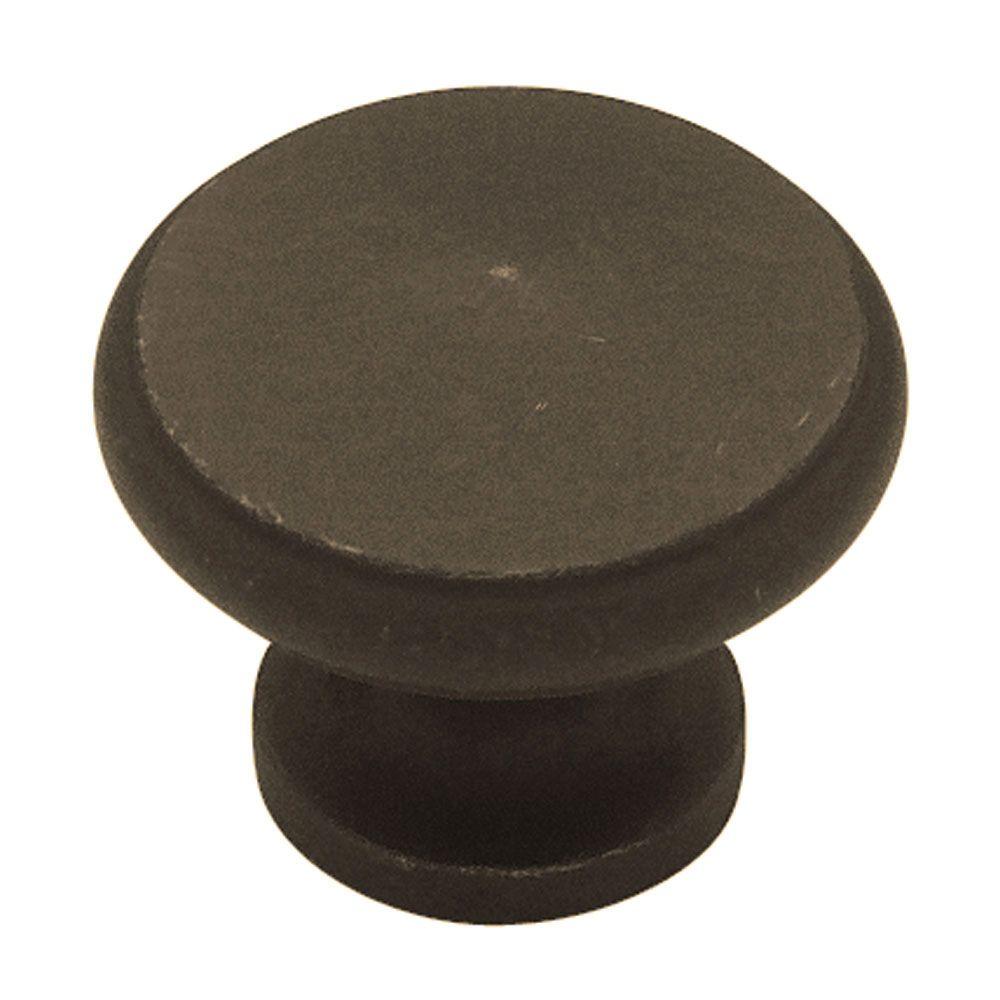 Liberty 11/8 in. Distressed Oil Rubbed Bronze Large Peak Knob