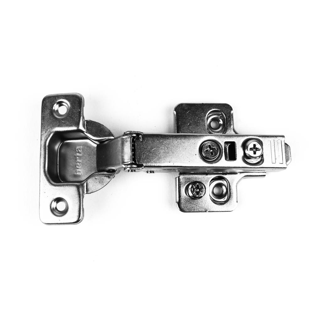 35mm 90 Degree Door Hinge Soft Close Cabinet Wardrobe Full Overlay Standard Mechanism Hydraulic Hinges Concealed Folded Door Hinges with 12Pcs Screws Cabinet Hinges Kitchen Cupboard Hinges Pack of 2